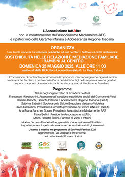 DOMENICA 25 MAGGIO 2025 ORE 11:00 UN EVENTO SUI DI...